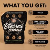 Blessed Gainz Plant Based Muscle Gainer 3.24lb