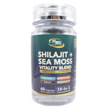 Fit Well Shilajit + Sea Moss Vitality Blend  - 18-in-1 60 capsules