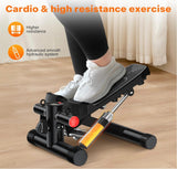 Mini Stepper with Resistance Bands