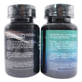 Shilajit and Sea Moss Pill Bundle (2) Bottles 120 caps total