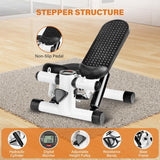 YSSOA Mini Stepper with Resistance Bands - 260lb weight capacity