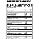 Afterdark Inhuman Pre-Workout 257g