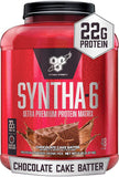 BSN Syntha 6, Chocolate Cake Batter, 5lb *Special* 30% off