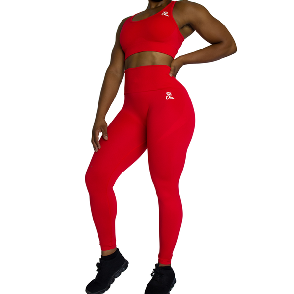 Aurola Leggings Red Leggings